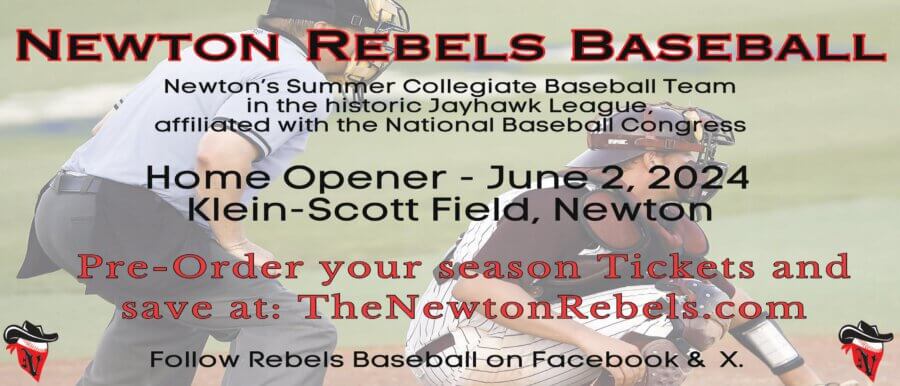 Newton Rebels baseball Buy Local Plus Magazine 2024 03 MARCH