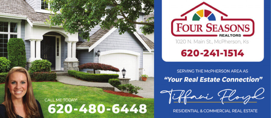 Tiffani Floyd Real Estate McPherson KS County Buy Local Magazine Coupons McPherson Salina KS 2024 10 OCTOBER